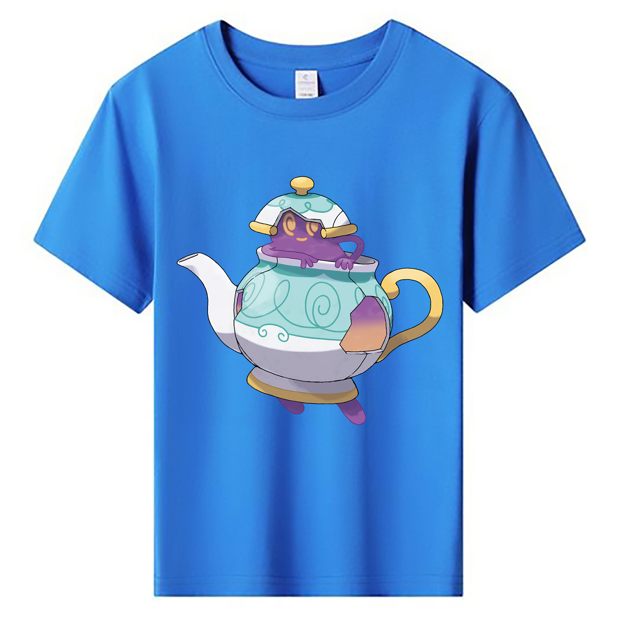 （画像用） ポケットモンスター Pokémon 綿100％キッズTシャツ（フロントプリント）